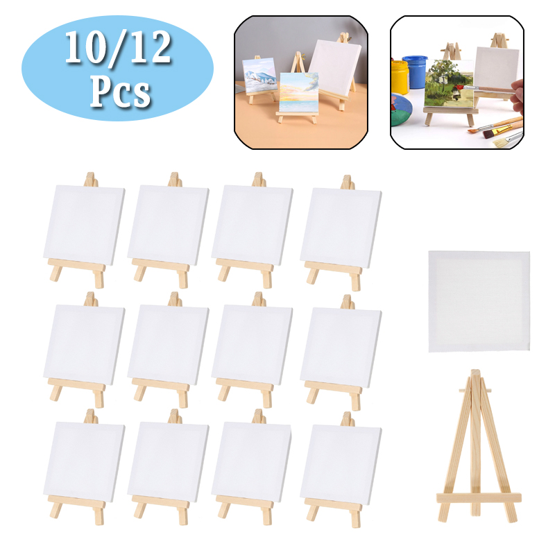 Art Craft Furniture - 10/12 قطعة مجموعة قماش وحامل صغير