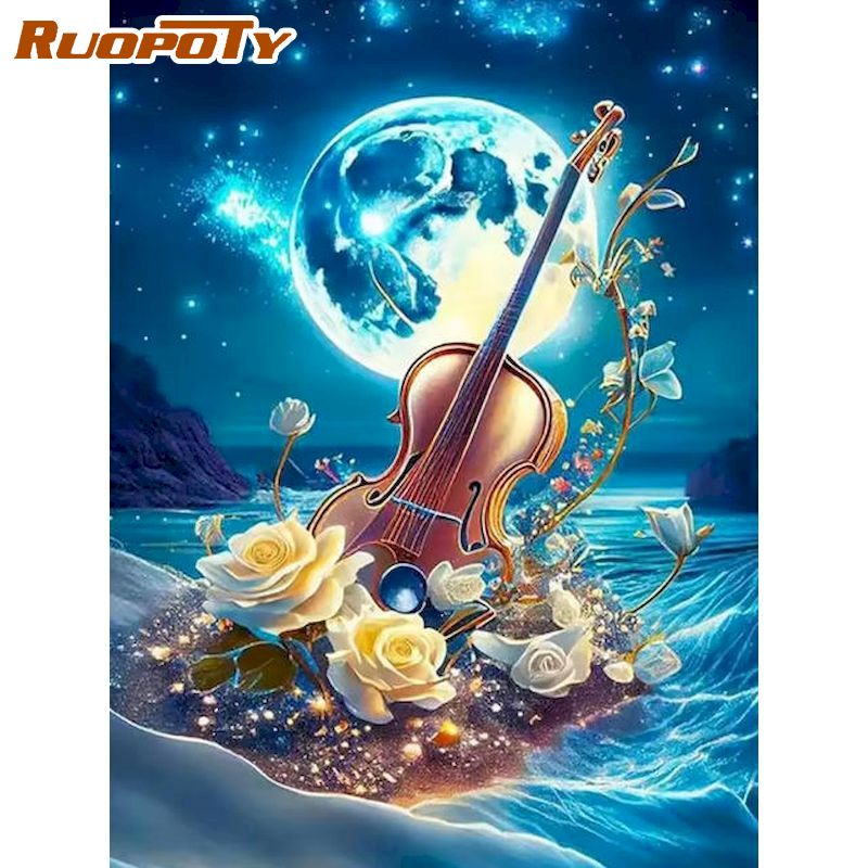 Art Craft Ideas For Adults - RUOPOTY لوحة رسم بالألماس فنية وحرفية،