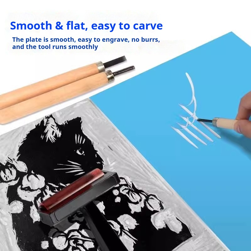 Lino Printing Block - نحت كتلة مطاطية 3 مللي متر/5