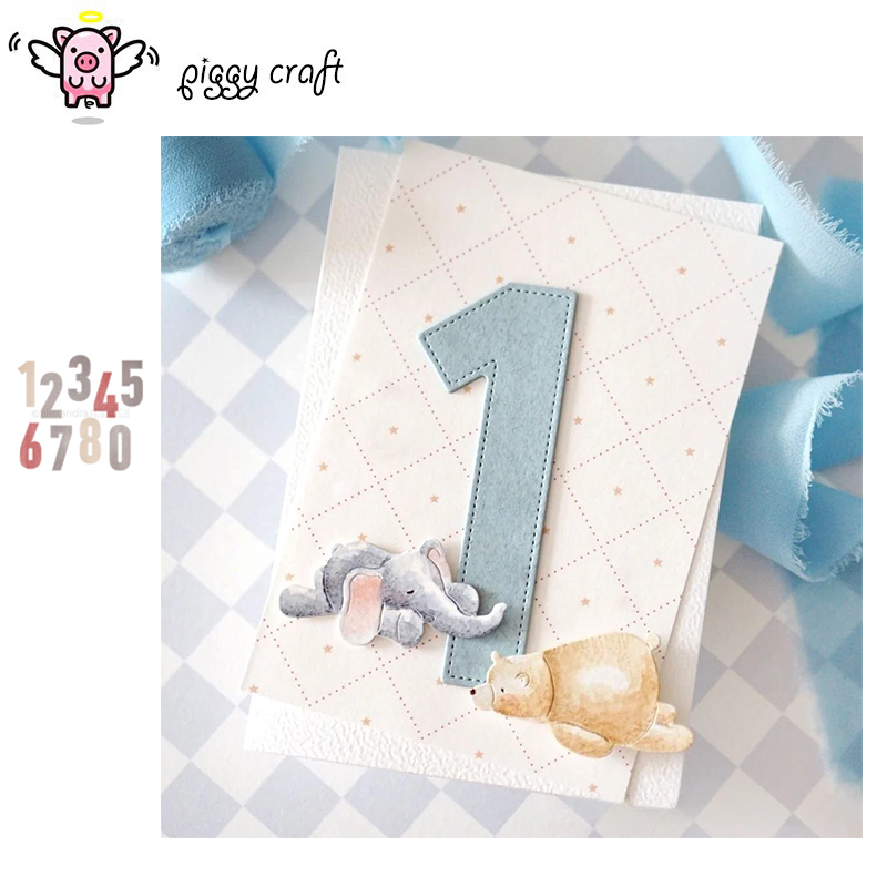 Stencil Cutting Plotter - قوالب قطع معدنية من Piggy Craft،