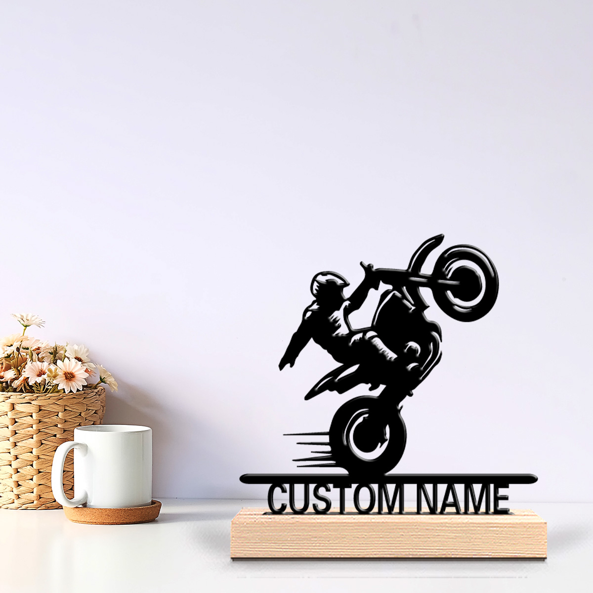 Art Craft Gifts - تمثال معدني بسيط للدراجات النارية للأطفال