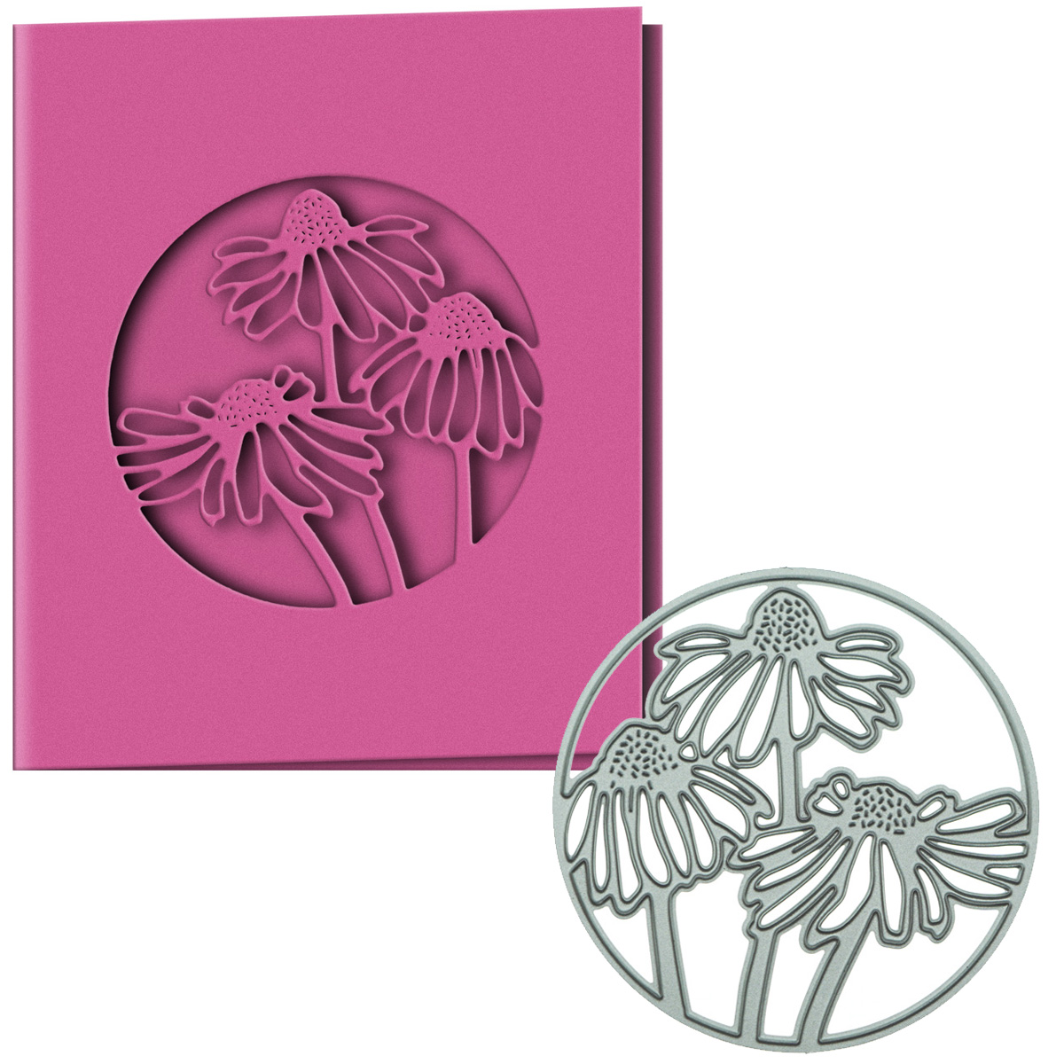 Stencil Cutting Plotter - قطع يموت زهرة ديزي نمط ل
