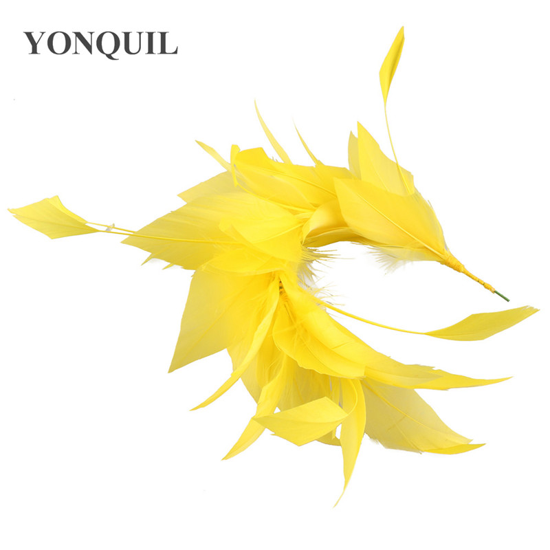 Art And Craft Hair - جديد جميل تركيا ريشة الزفاف corsage