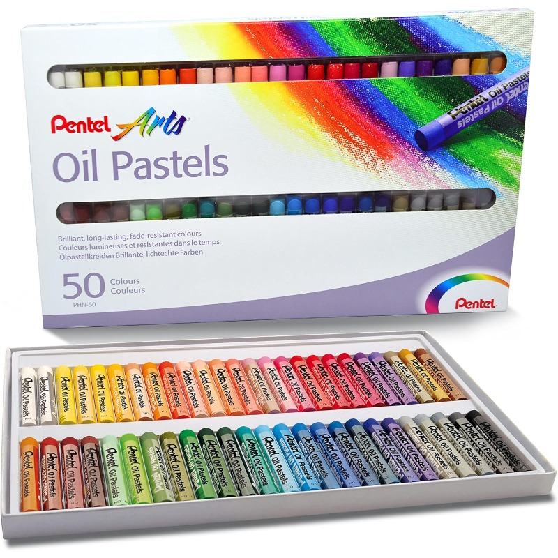 Chalk Pastel Set - مجموعة ألوان الباستيل الزيتية من Pentel