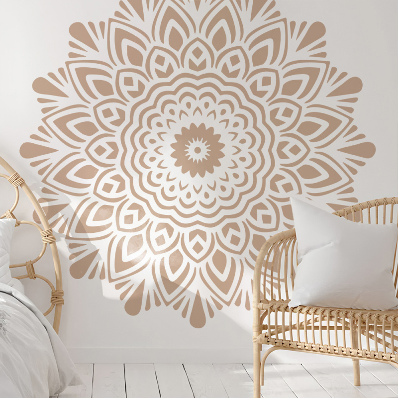 Art Craft Furniture - ماندالا لوحة كبيرة استنسل قطرها 150