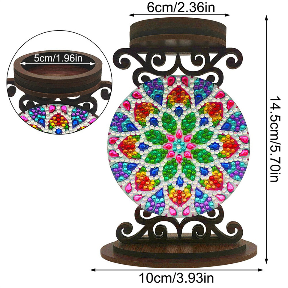 حامل شموع على شكل زهرة، هدية ع - مراجعة Art Craft Gifts وسعره