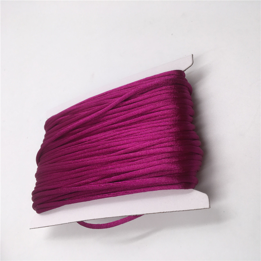 2 مللي متر مضفر مكرامية الحرير - مراجعة Macrame Cord Cotton وسعره
