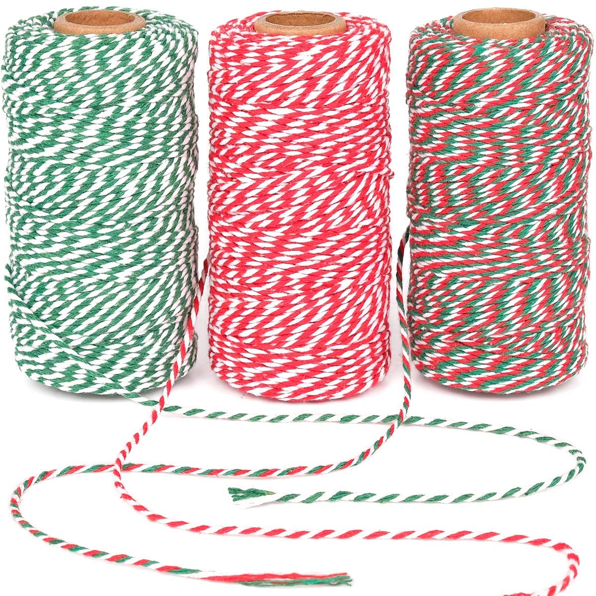 100 متر 2 مللي متر القطن بيكر  - مراجعة Macrame Cord Cotton وسعره