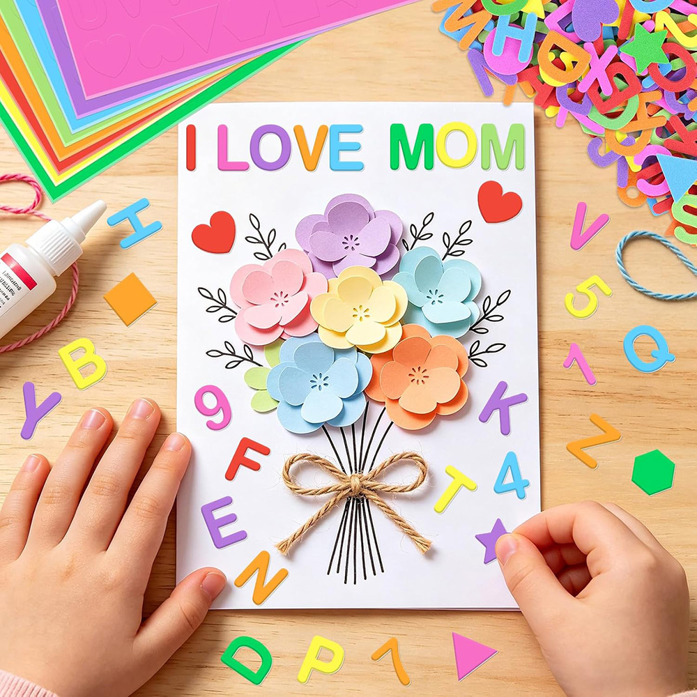 ملصقات حروف من الفوم EVA ذاتية - مراجعة Art And Craft Letter Z وسعره