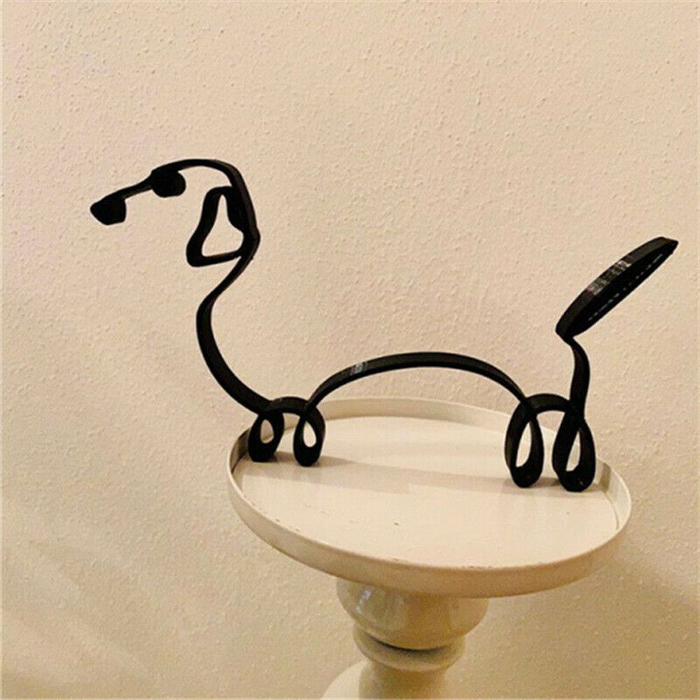 الحديد المطاوع تمثال كلب مجردة - مراجعة Art Craft Furniture وسعره