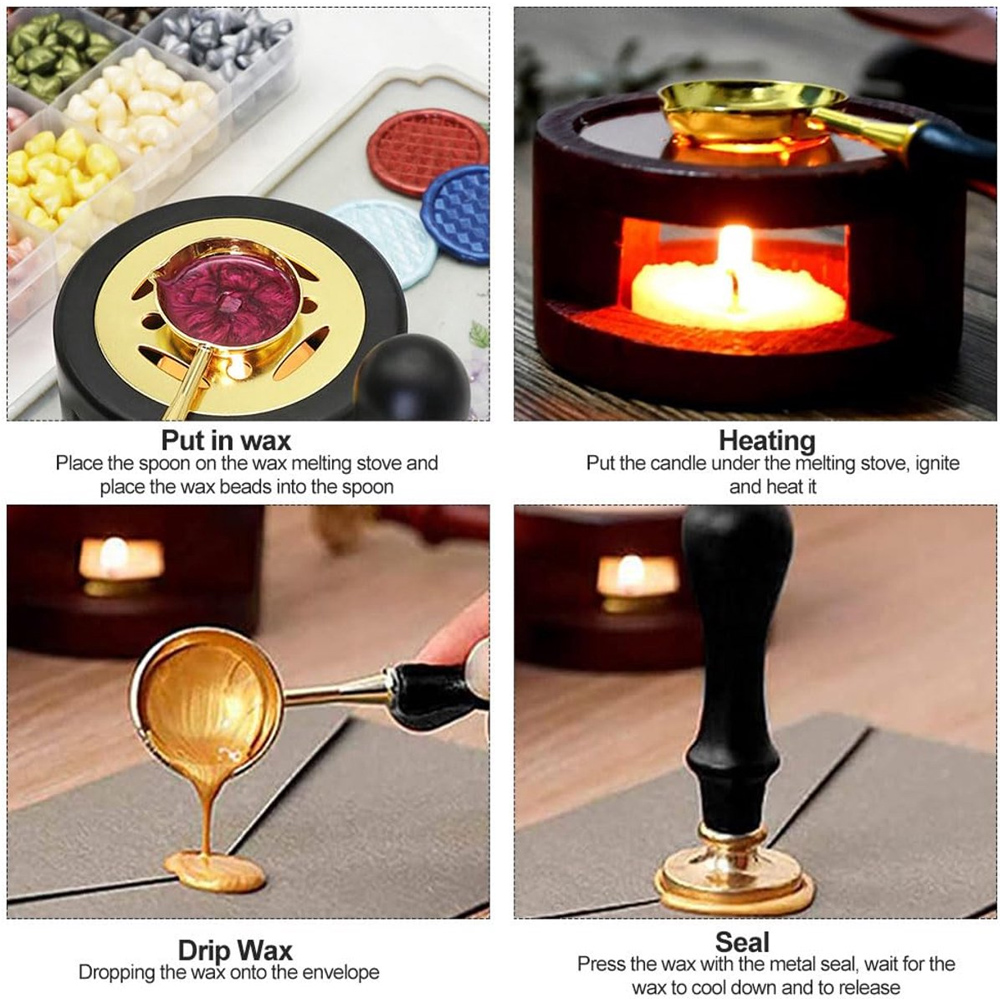 طقم ختم شمع مخصص، ختم شمع شخصي - مراجعة Batik Wax Kit وسعره