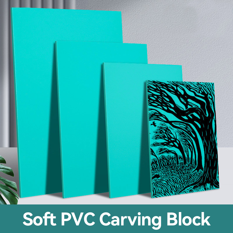 A6/A5/A4/A3 نحت كتلة مطاطية ال - مراجعة Lino Printing Block وسعره