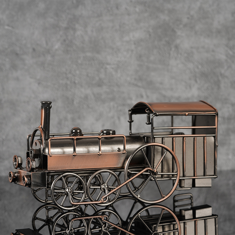 نموذج قاطرة البخار Lron العتيق - مراجعة Art Craft Furniture وسعره