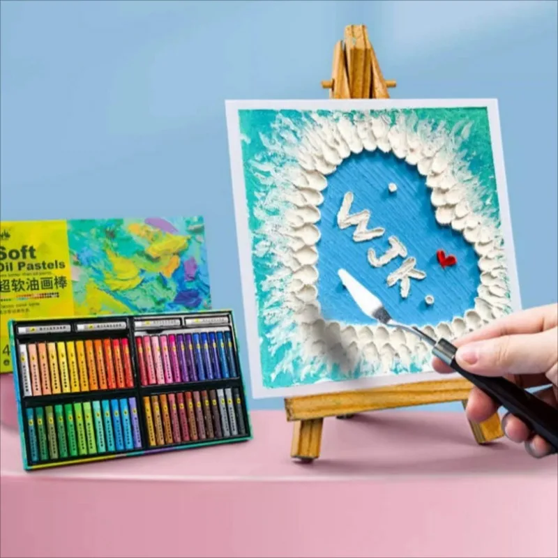 مجموعة عصا الرسم الزيتي الاحتر - مراجعة Chalk Pastel Set وسعره