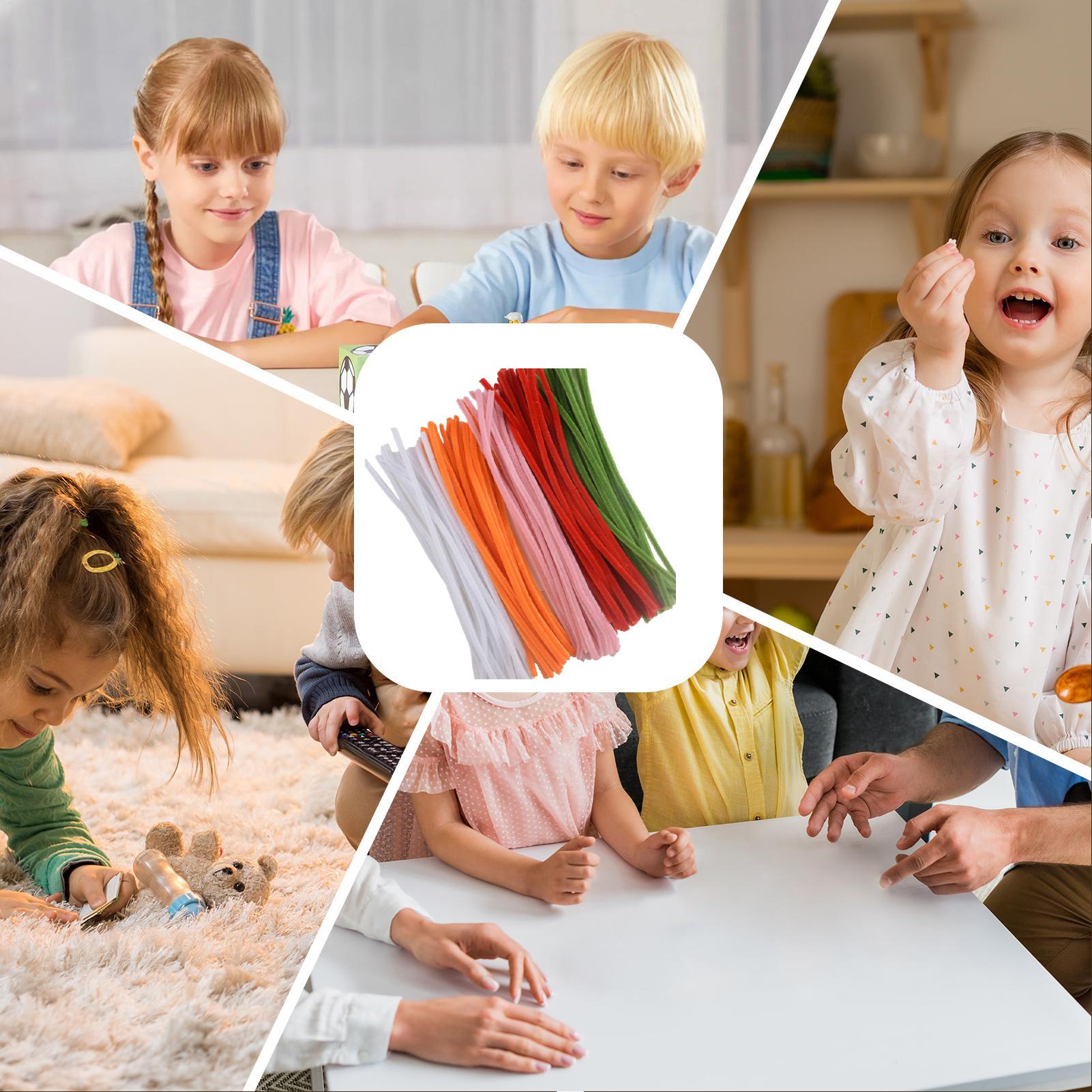 أعواد الشنيل الملونة، منظفات ا - مراجعة Art Craft School وسعره