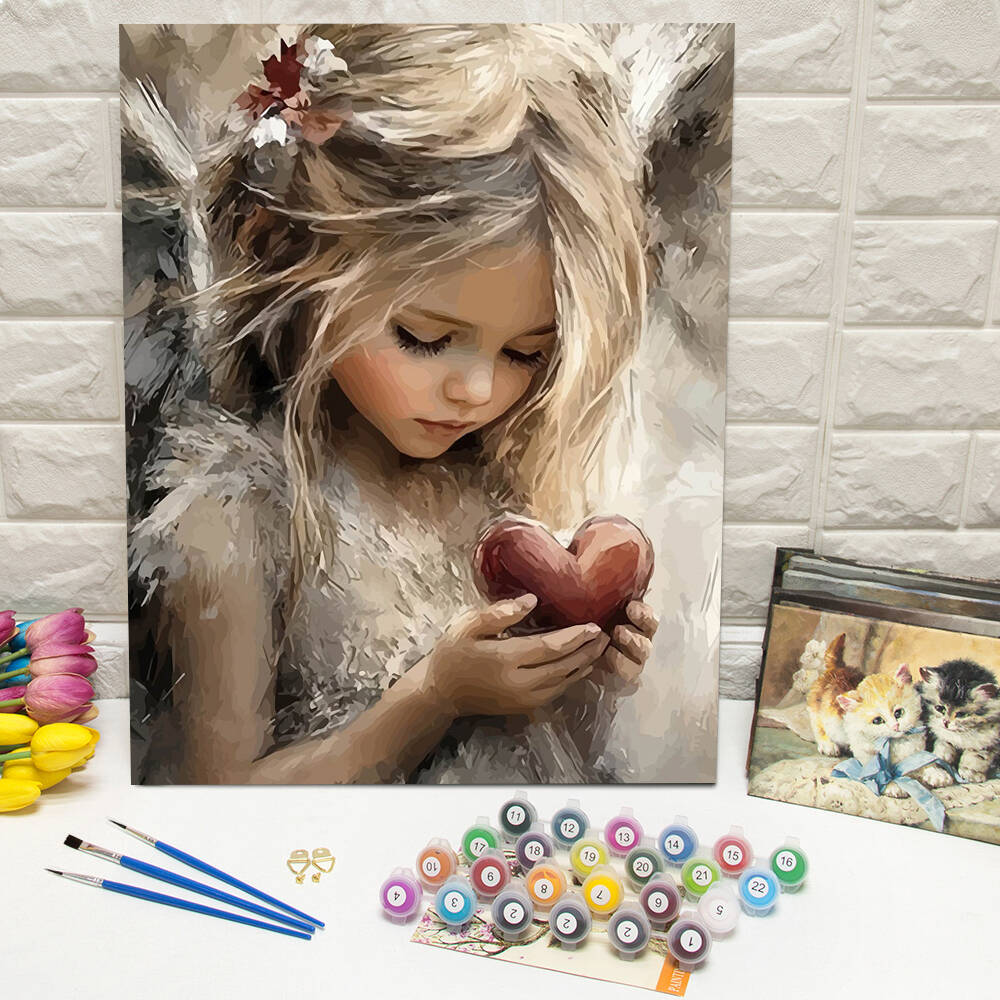 لوحة زيتية بالأرقام منظر طبيعي - مراجعة Art Craft Girl وسعره