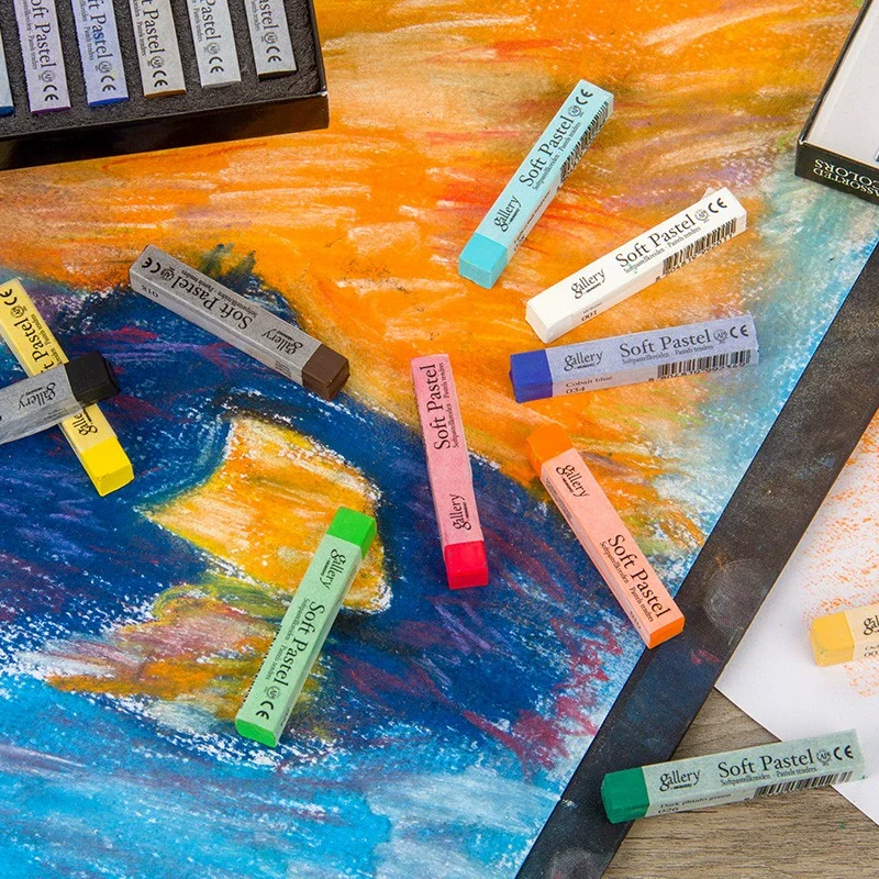 مجموعة من 6 أقلام باستيل ناعمة - مراجعة Chalk Pastel Set وسعره