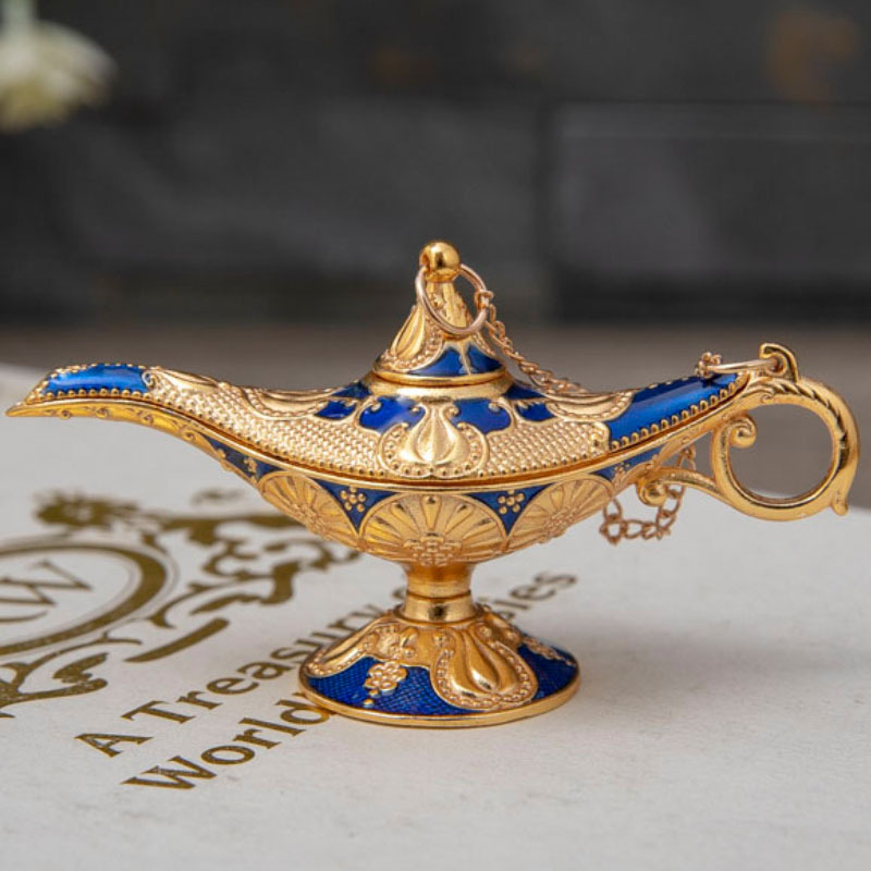 معدن صغير علاء الدين مصباح ديك - مراجعة Art Craft Furniture وسعره