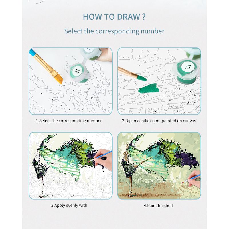 GATYZTORY الرسم بالأرقام فنون  - مراجعة Art Craft Ideas For Adults وسعره
