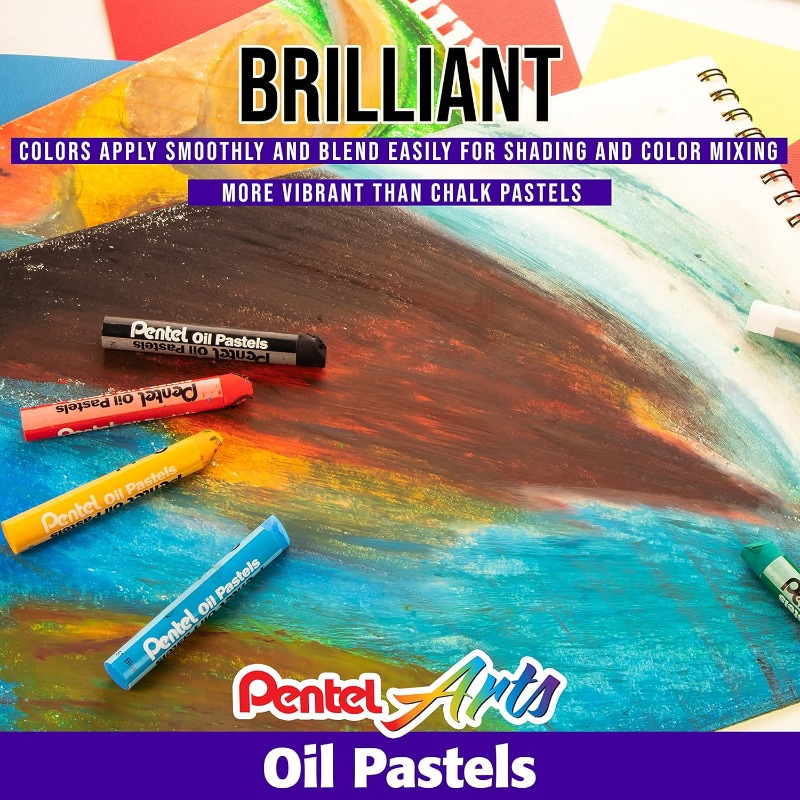 مجموعة ألوان الباستيل الزيتية  - مراجعة Chalk Pastel Set وسعره