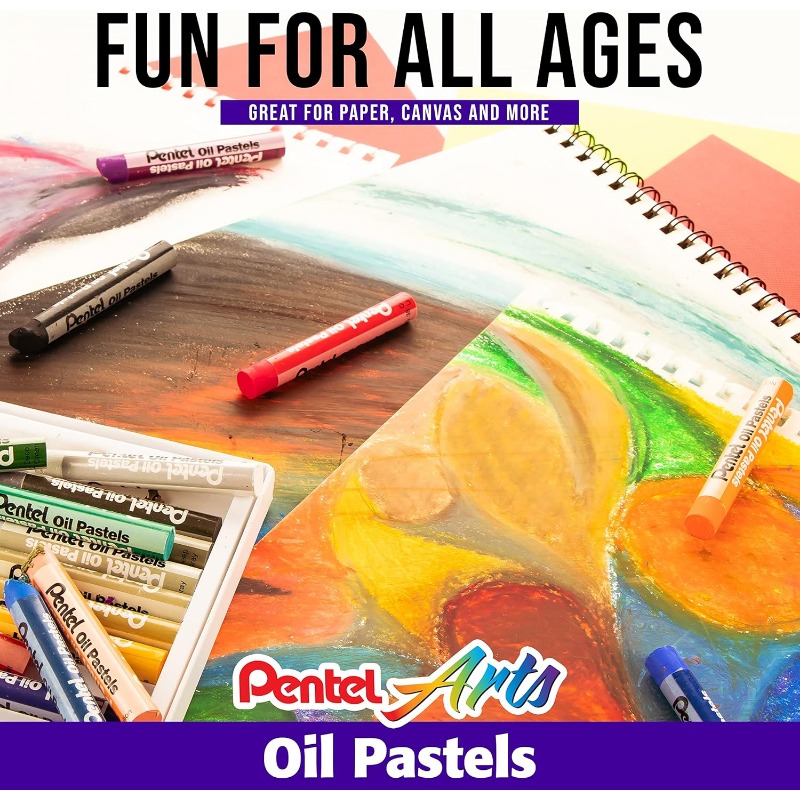 مجموعة ألوان الباستيل الزيتية  - مراجعة Chalk Pastel Set وسعره