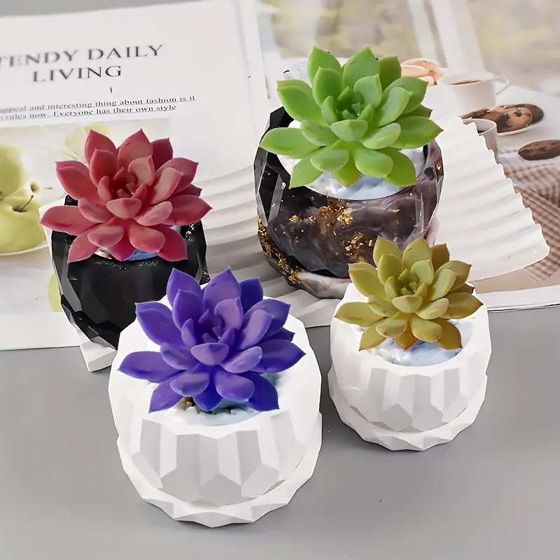 1 مجموعة قوالب زارع السيليكون  - مراجعة Art Craft Vase وسعره