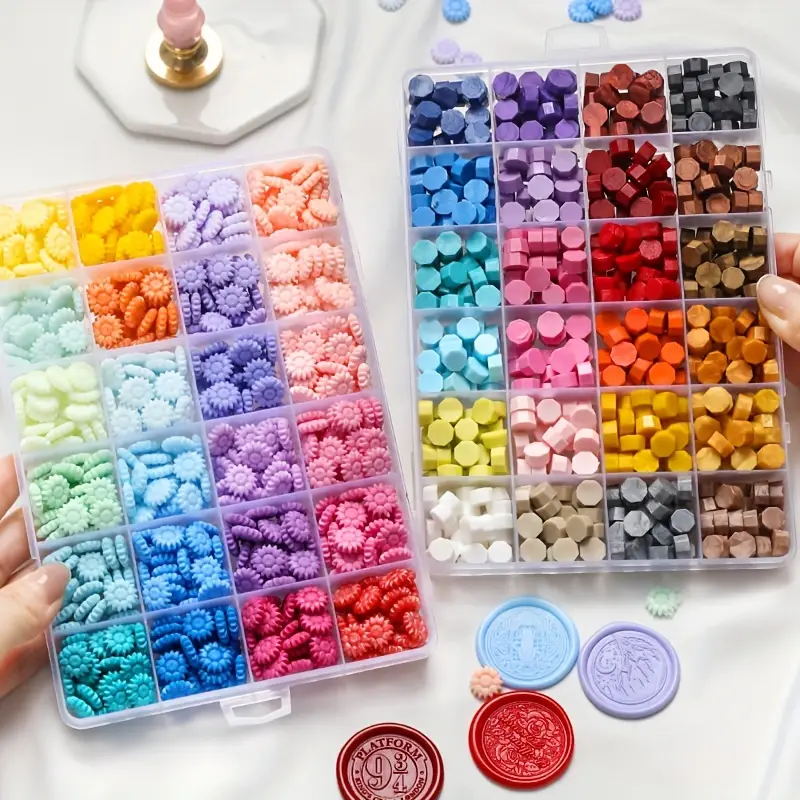 600 قطعة من خرز الشمع الختم، 2 - مراجعة Batik Wax Kit وسعره