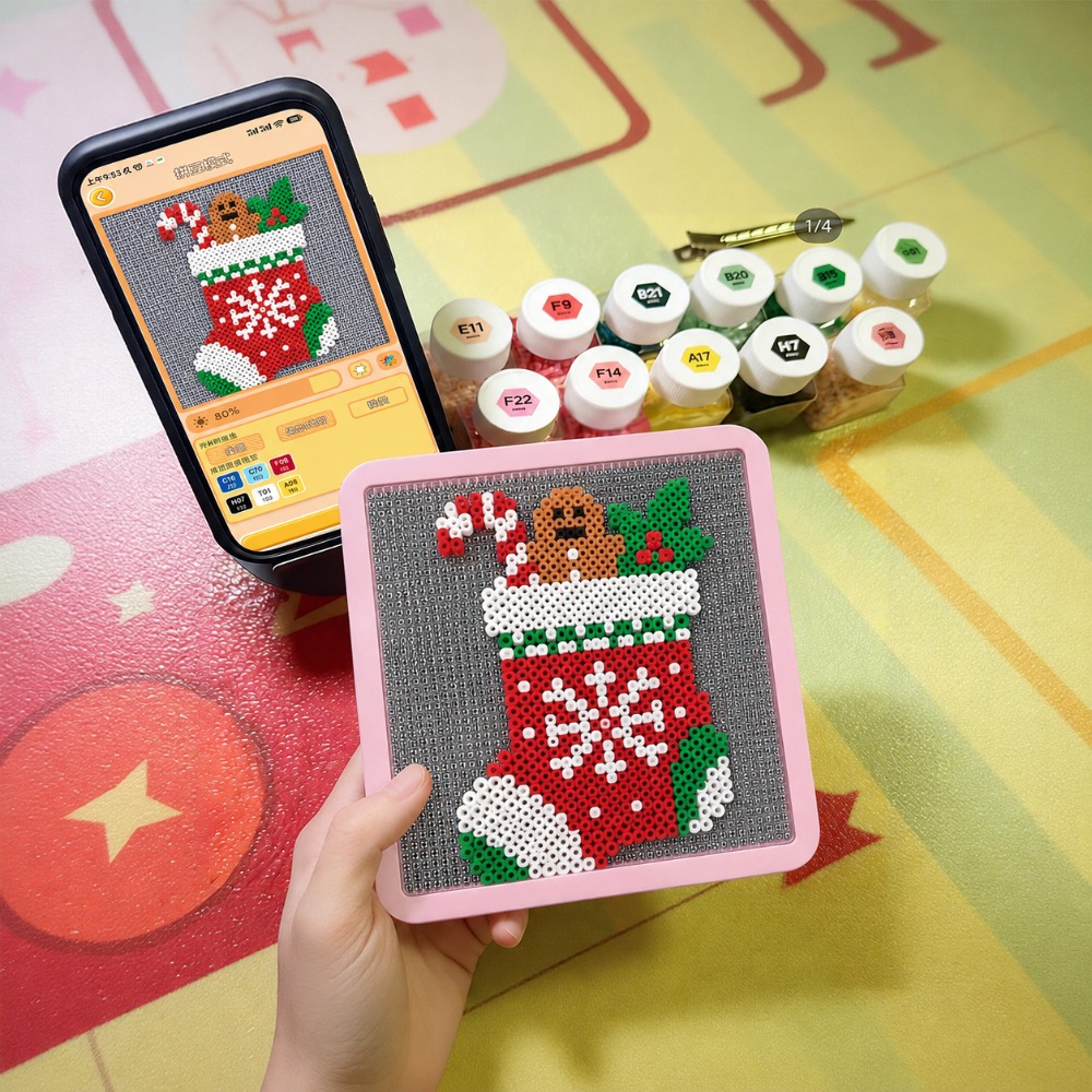 لوحة إضاءة LED ذكية بخرزات قاب - مراجعة Art Craft Gifts وسعره