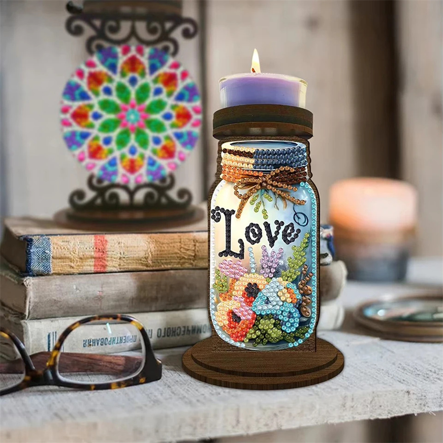 حامل شموع على شكل قلب، هدية عي - مراجعة Art Craft Gifts وسعره