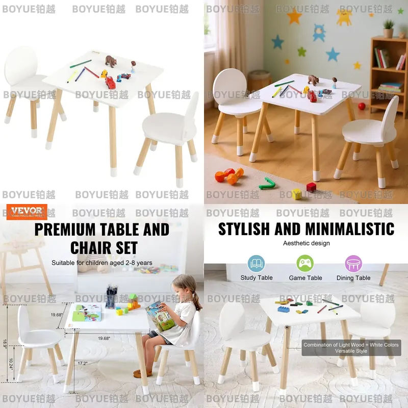 طاولة نشاط خشبية للأطفال مع مج - مراجعة Art Craft Furniture وسعره