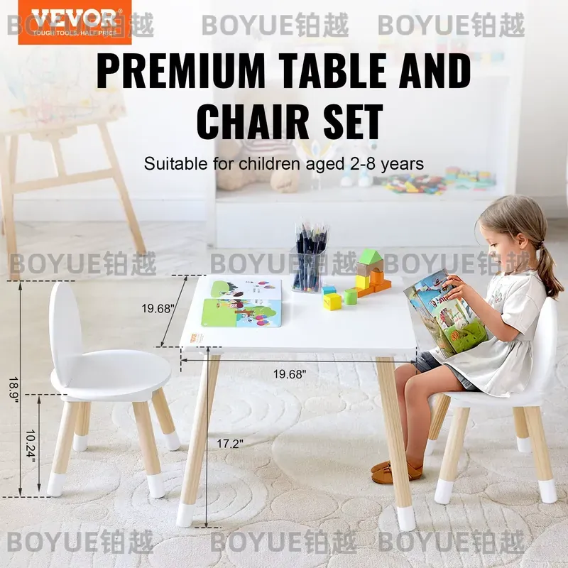 طاولة نشاط خشبية للأطفال مع مج - مراجعة Art Craft Furniture وسعره