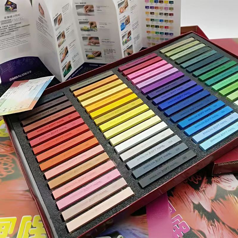 طالب لينة اللون الطباشير 24/36 - مراجعة Chalk Pastel Set وسعره
