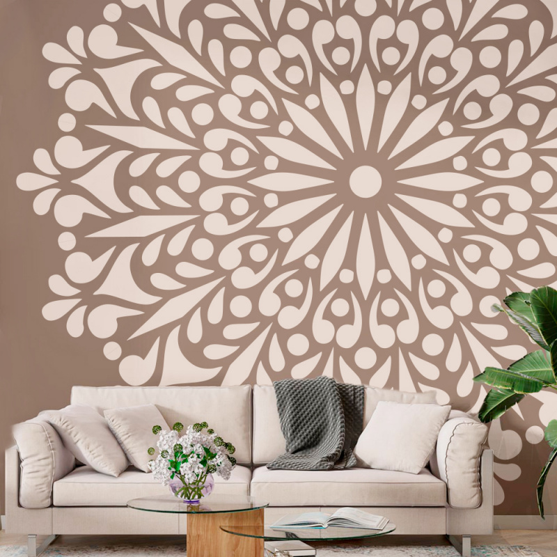 ماندالا لوحة كبيرة استنسل قطره - مراجعة Art Craft Furniture وسعره