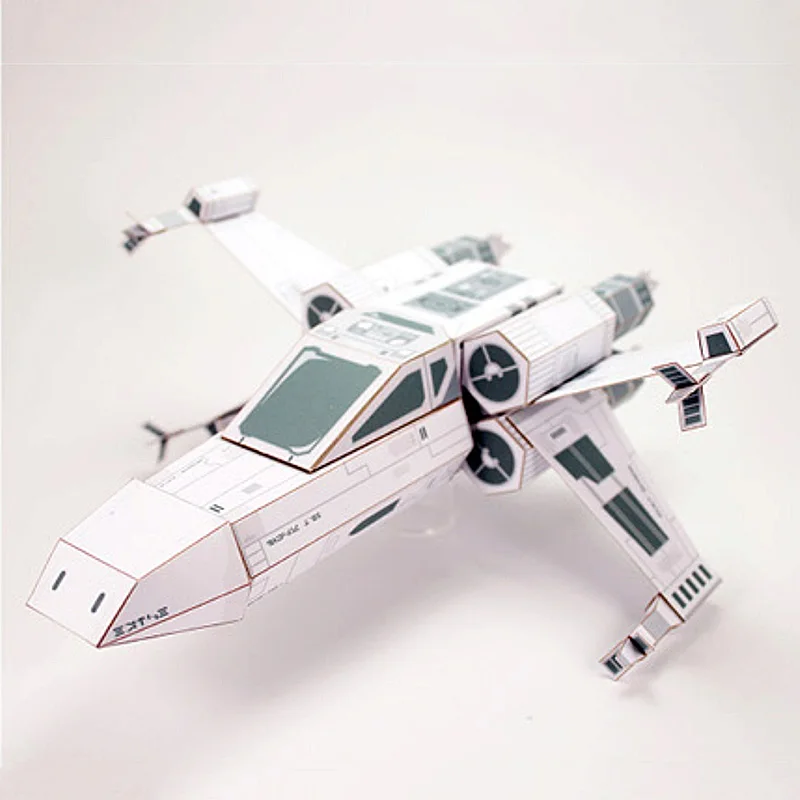 X-WING مقاتلة ورقة بيضاء نموذج - مراجعة Art X Craft وسعره