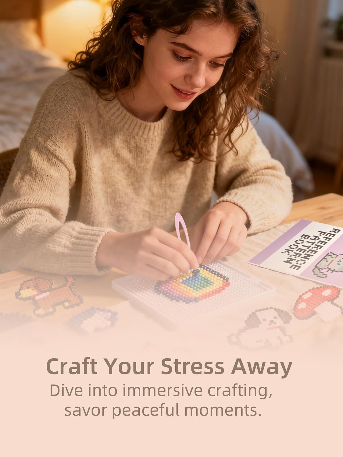 طقم خرز حراري - سهل الاستخدام  - مراجعة Art Craft Gifts وسعره
