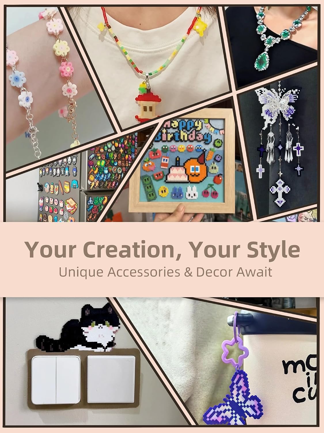 طقم خرز حراري - سهل الاستخدام  - مراجعة Art Craft Gifts وسعره